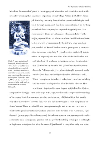 The physiological benefits of pranayama | PDF