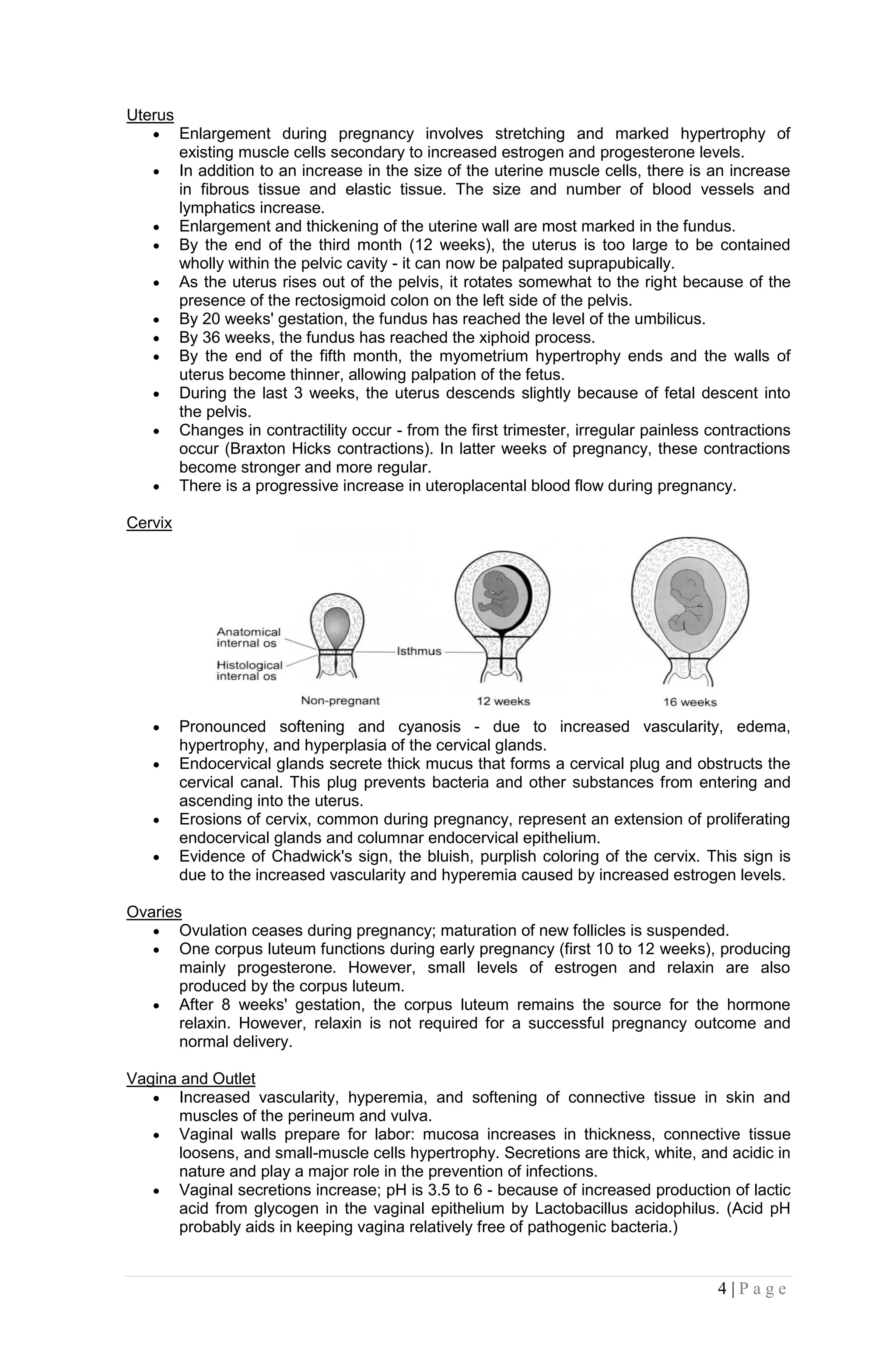 The physiological changes of pregnancy promoting maternal health | PDF