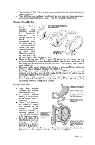 The physiological changes of pregnancy promoting maternal health | PDF