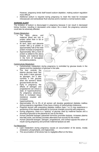 The physiological changes of pregnancy promoting maternal health | PDF