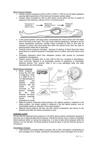 The physiological changes of pregnancy promoting maternal health | PDF