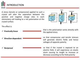 The piezoelectric effect | PPTX