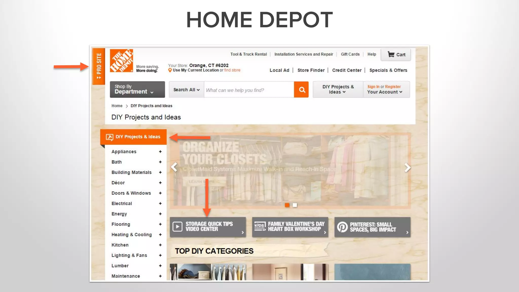 HOME DEPOT
 