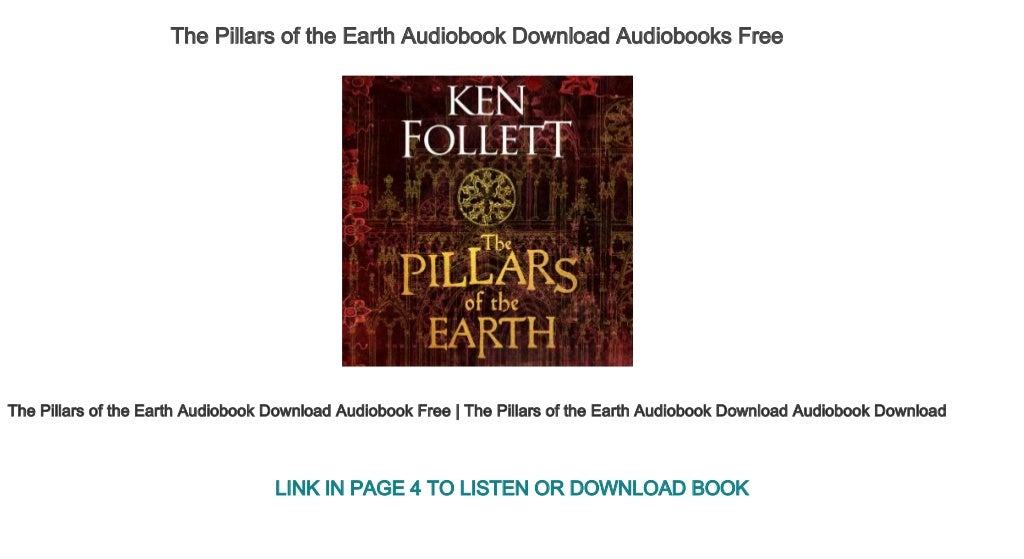 The Pillars of the Earth Audiobook Download Audiobooks Free