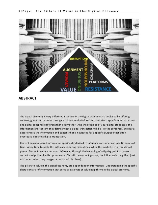 The pillars of value