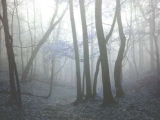 Encounters friends hanged, cuts them down. They get up and follow him