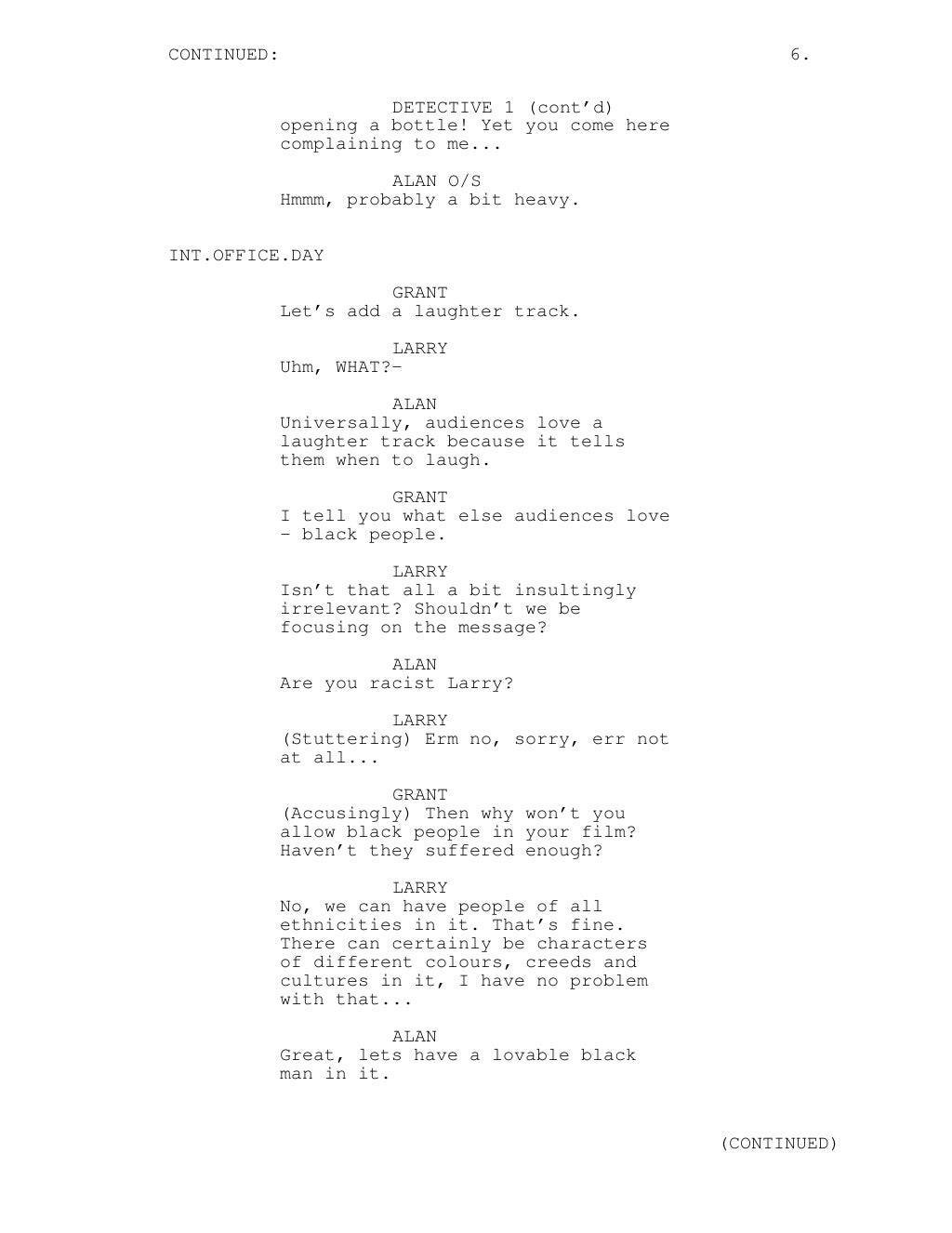 The pitch draft 4