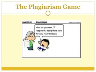 The Plagiarism Game

 