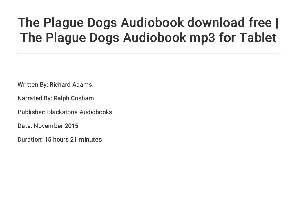 the plague dogs novel the plague dogs novel