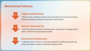 Aircraft Instruments Failures The Presentation of Plane Crash Incidents | PPTX