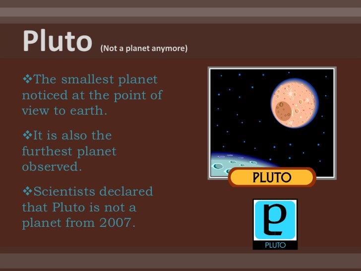 basic solar system presentation