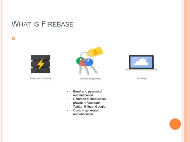 The platform (firebase) | PPTX | Internet | Computing