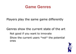 The Importance of the Player in Game Design | PDF