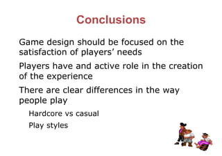 The Importance of the Player in Game Design | PDF