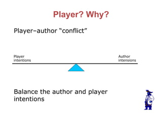 The Importance of the Player in Game Design | PDF
