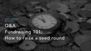 How to Raise a Seed Round - The Players Impact - June 2021