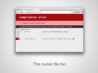 The routes file too
 