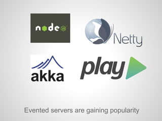 Evented servers are gaining popularity
 