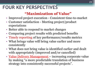 The pmo strategy discipline execution value | PPT
