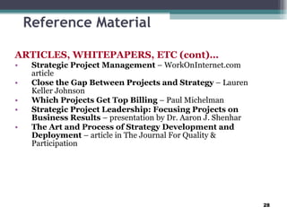 The pmo strategy discipline execution value | PPT