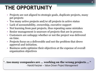 The pmo strategy discipline execution value | PPT