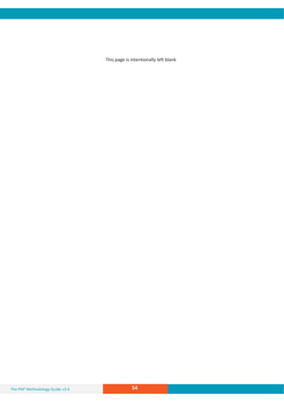 The PM² Methodology Guide v3.0 54
This page is intentionally left blank
 