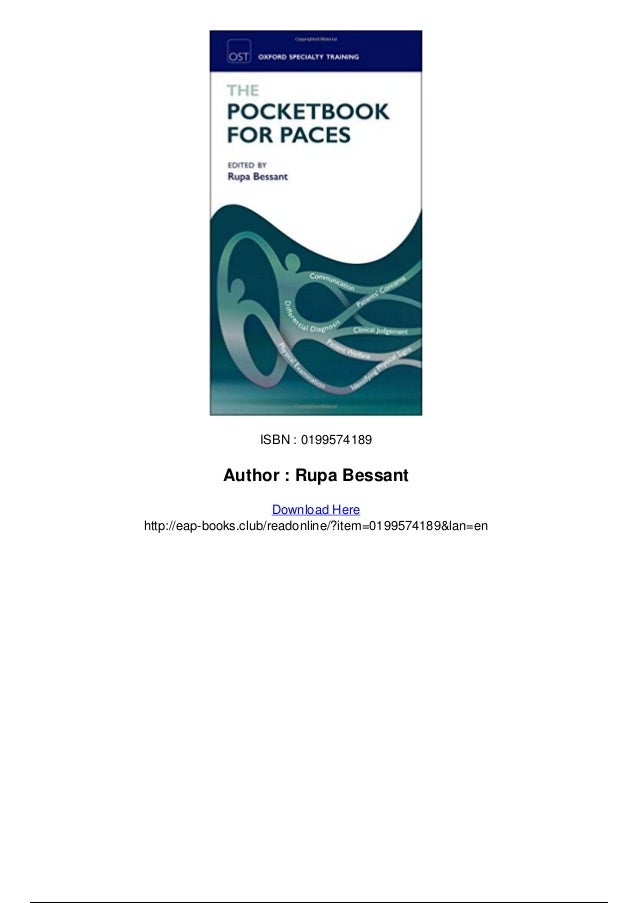 The pocketbook for paces pdf