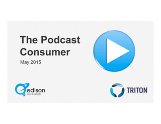 The Podcast
Consumer
May 2015
 