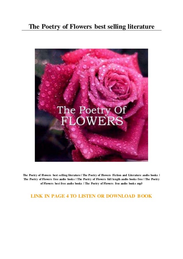 The Poetry of Flowers best selling literature