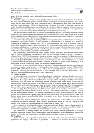 The poetry of taking power in toraja indonesia | PDF
