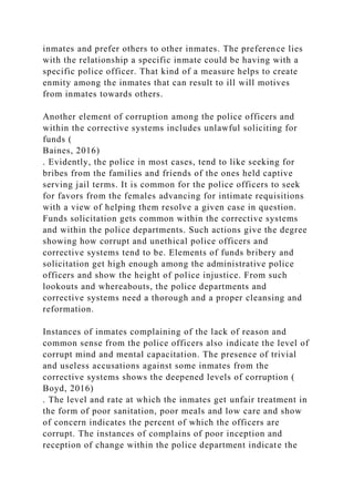 The police force maintains peace and order and got the mandate to he.docx