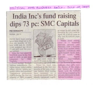 The Political & Business Daily July 10, 2009