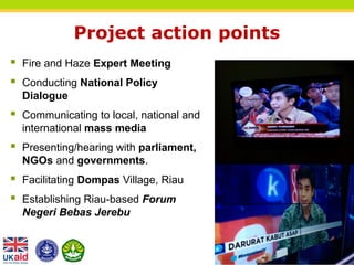 The political economy of fire and haze root causes