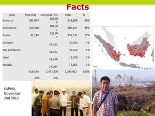 The political economy of fire and haze root causes