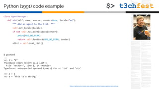 T3chFest 2016 - The polyglot programmer | PPT