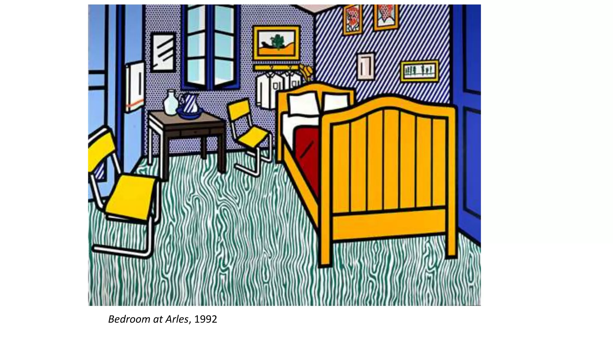Bedroom at Arles, 1992
 
