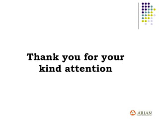 Thank you for your
kind attention
 