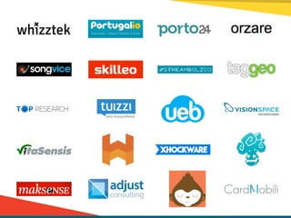 Inês Santos Silva 
Startup Pirates 
/ Startup X 
3. Some people to know 
Gabriela Marques 
Massivemov 
Gonçalo Cruz 
Vorta...