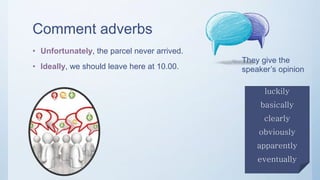 The position of adverbs and adverbial phrases | PPTX