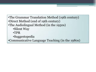 The post method era | PPTX