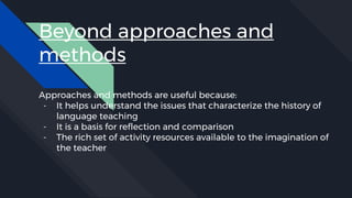 The post methods era | PPTX