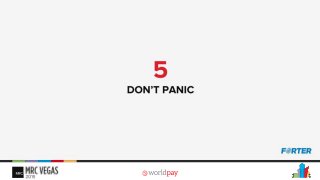 Don’t panic – the biggest threat is giving in to the fear of fraud and deploying an over-conservative policy that rejects good customers and automatically blocks global markets.
 