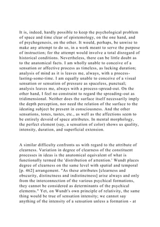 The Postulates of a Structural Psychology[1]E. B. Titchener (1.docx
