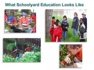 What Schoolyard Education Looks Like
 