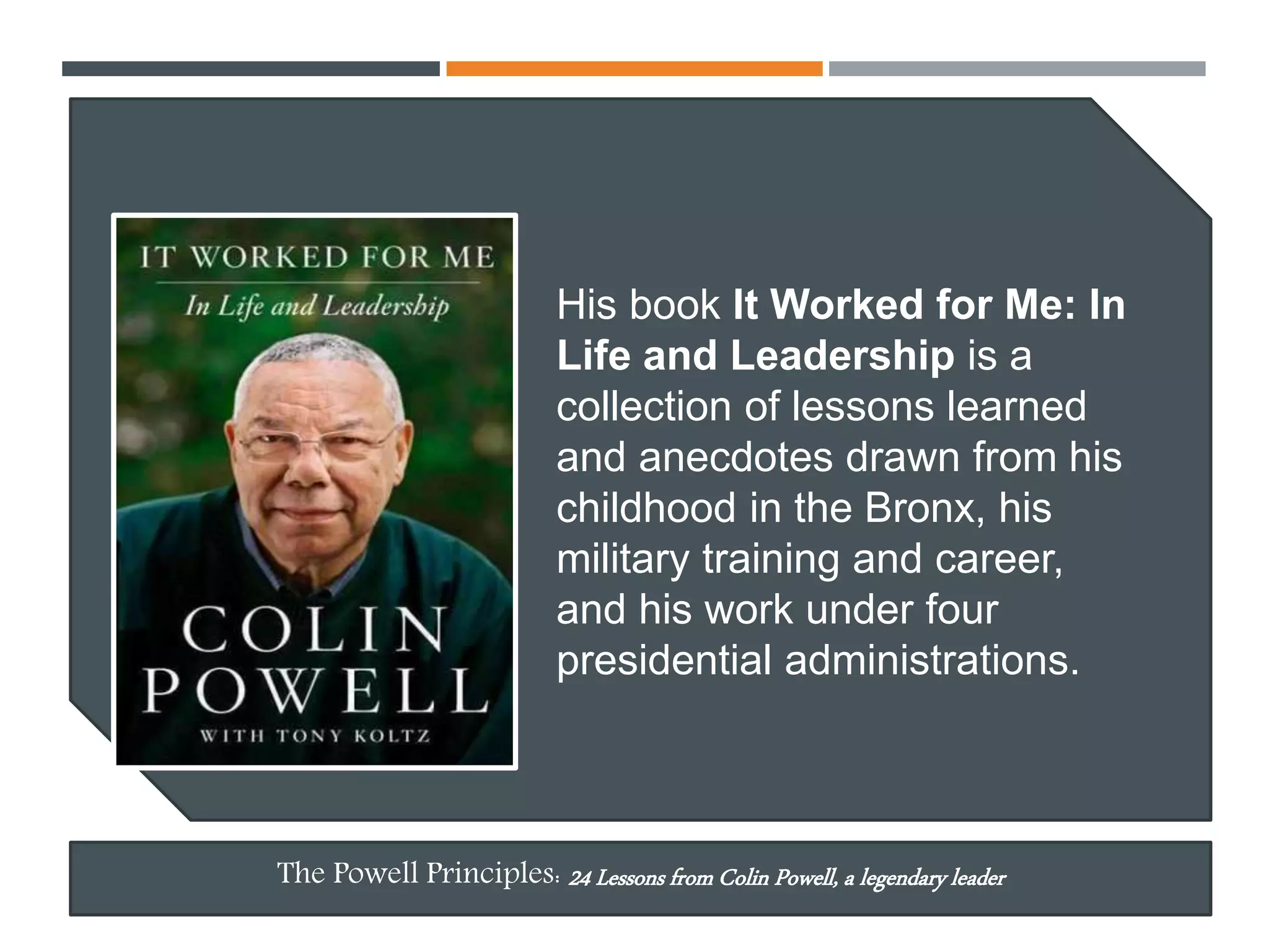 The Powell Principles | PPTX