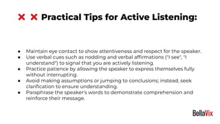 The Power of Active Listening to Address Client Needs and Building ...