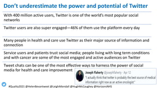 Don’t underestimate the power and potential of Twitter
With 400 million active users, Twitter is one of the world’s most p...