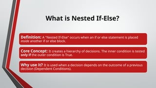 Mastering Nested If-Else Statements in C++ for Effective Decision ...