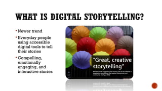 The Power of Digital Storytelling in Marketing | PPT