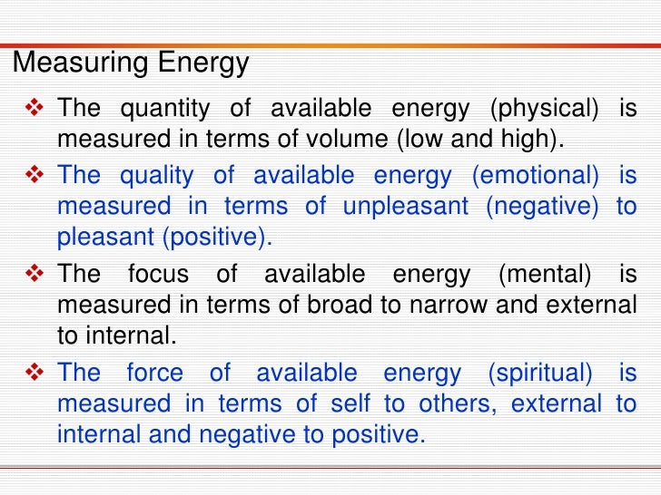 The Power Of Full Engagement
